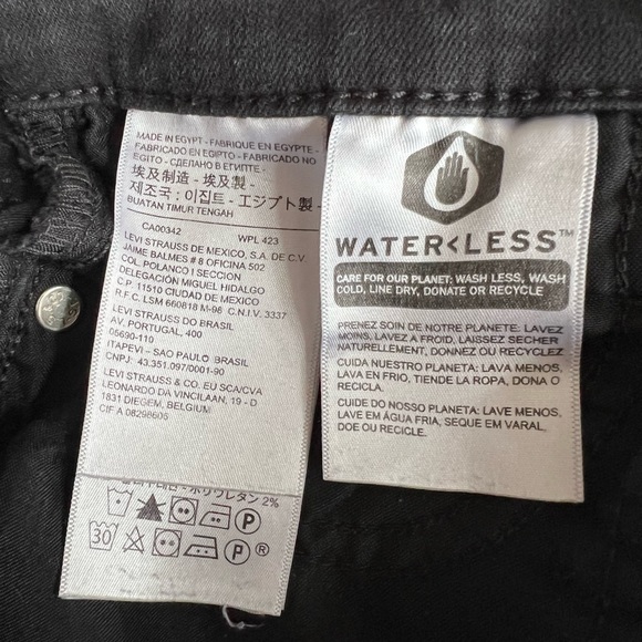 Levi’s 724 High Rise Straight Crop Jeans - Picture 5 of 7